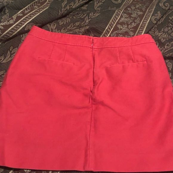 J CREW Postage Stamp Nautical Sailor Watermelon Mini Skirt Sz 8 - Picture 7 of 8